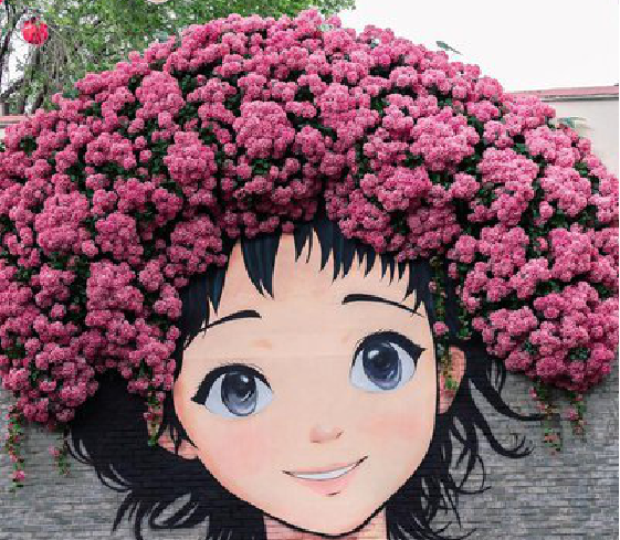 宣汉墙体彩绘-网红墙打卡