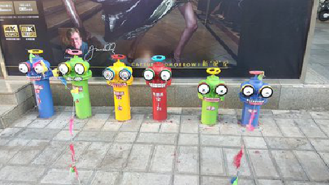 宣汉商业区彩绘