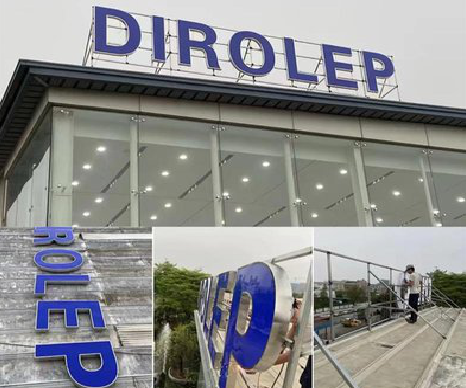 宣汉楼顶发光字安装的注意事项。